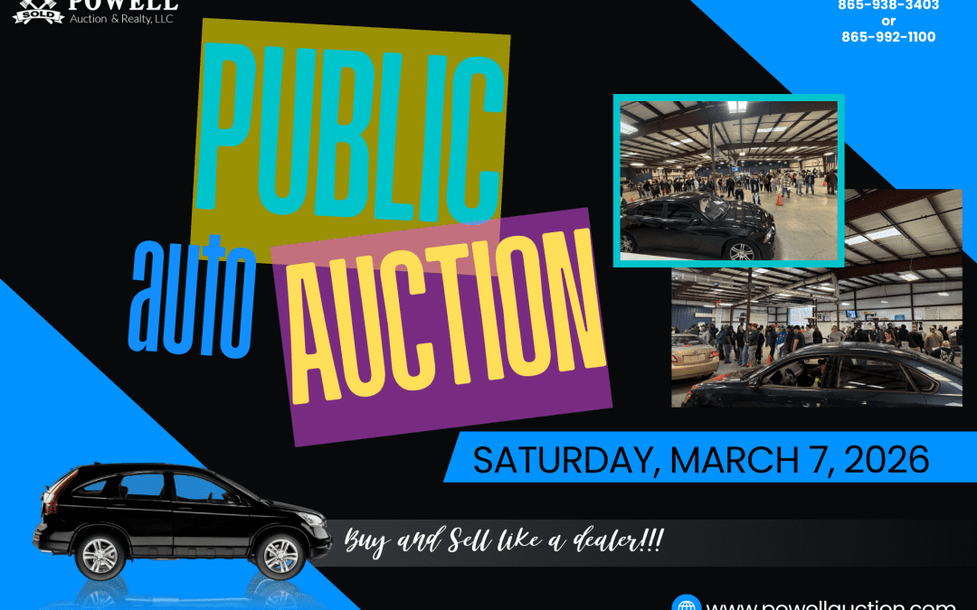 PUBLIC AUTO AUCTION – 03.07.2026