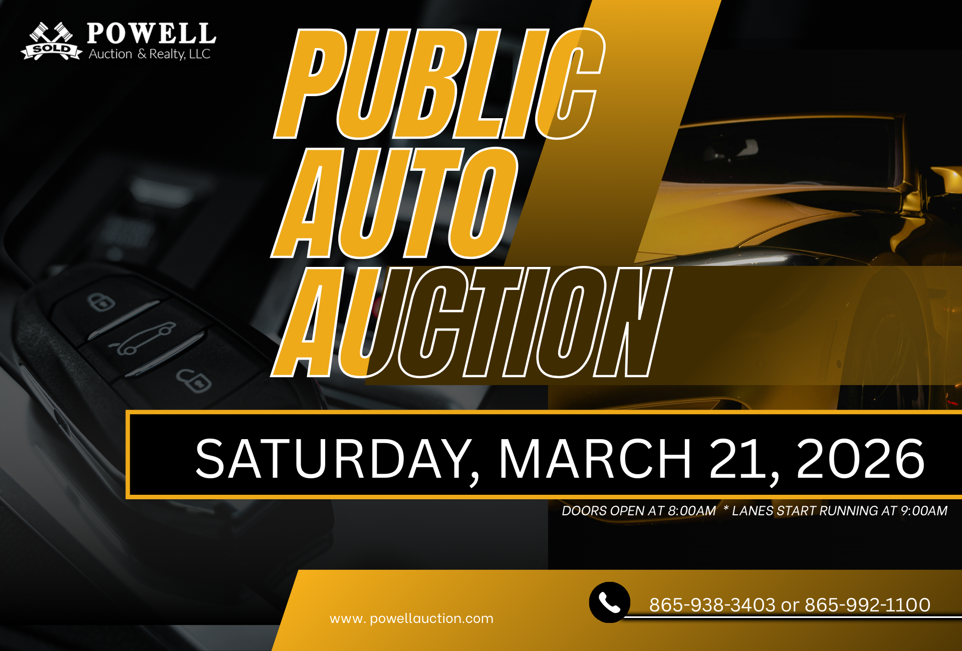This image is by Powell Auction & Realty.
