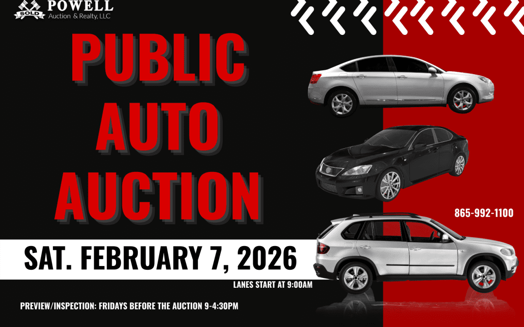 PUBLIC AUTO AUCTION – 02.07.2026
