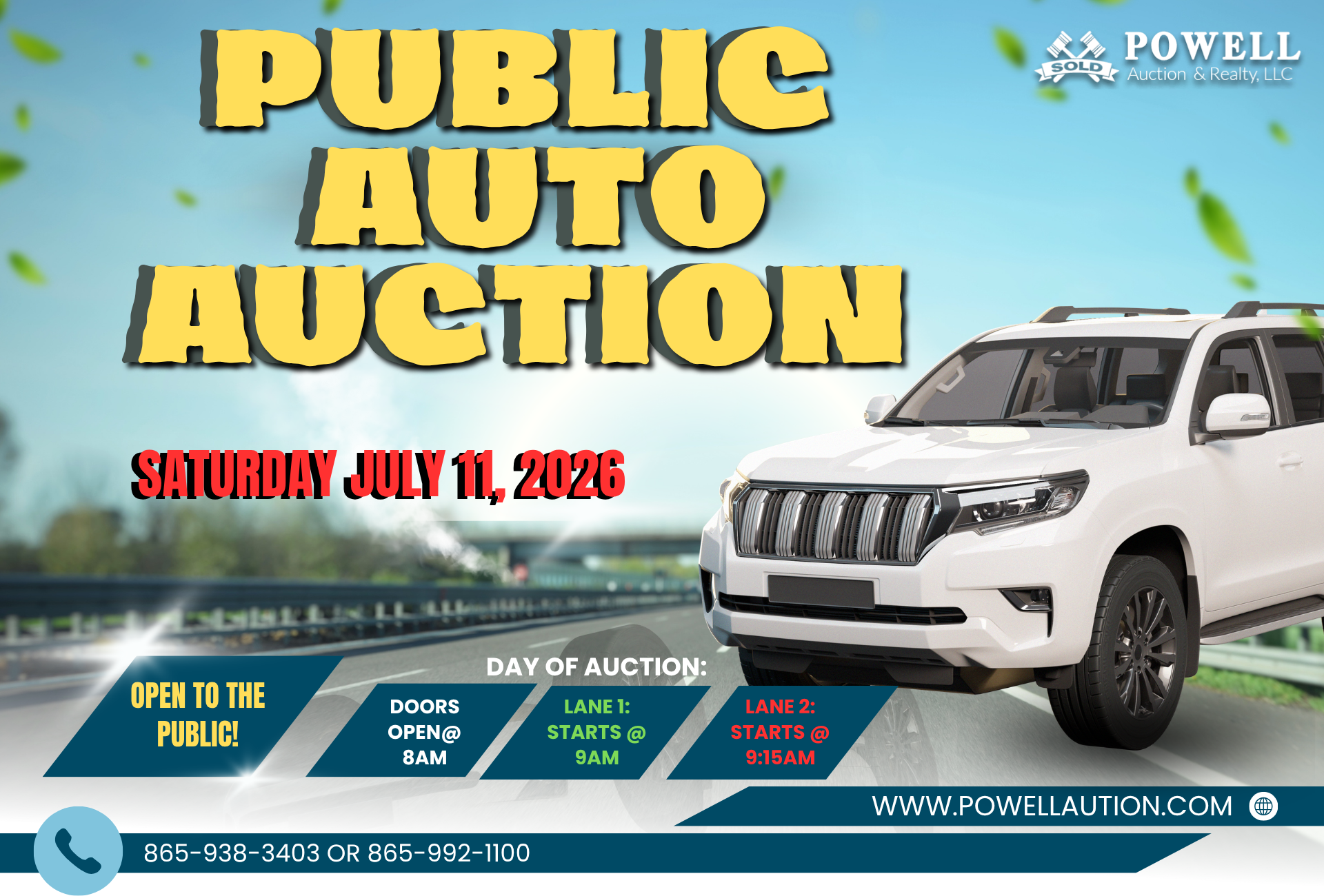 This image is by Powell Auction & Realty.