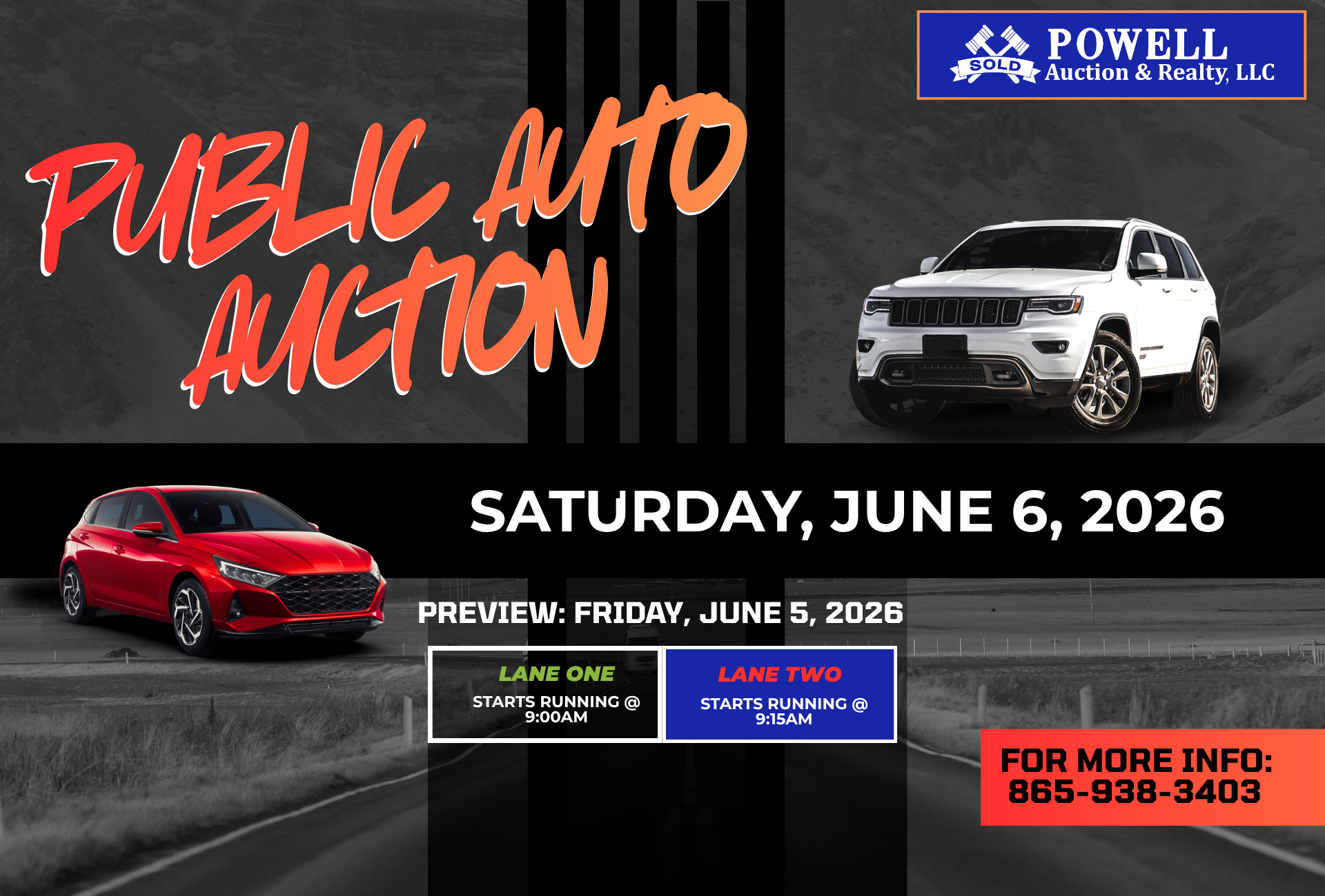 This image is by Powell Auction & Realty.