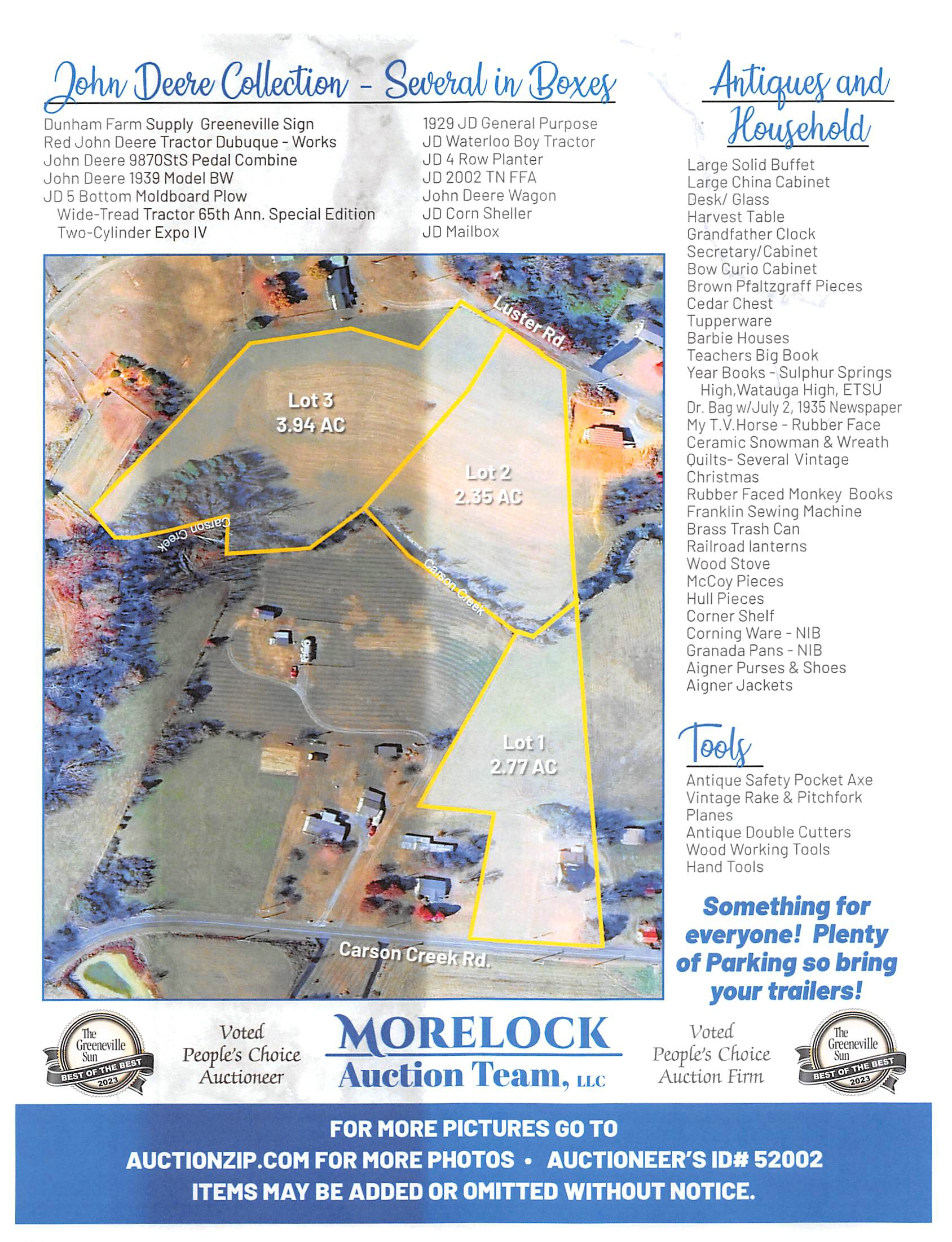 Morelock Limestone #2 Powell Auction & Realty