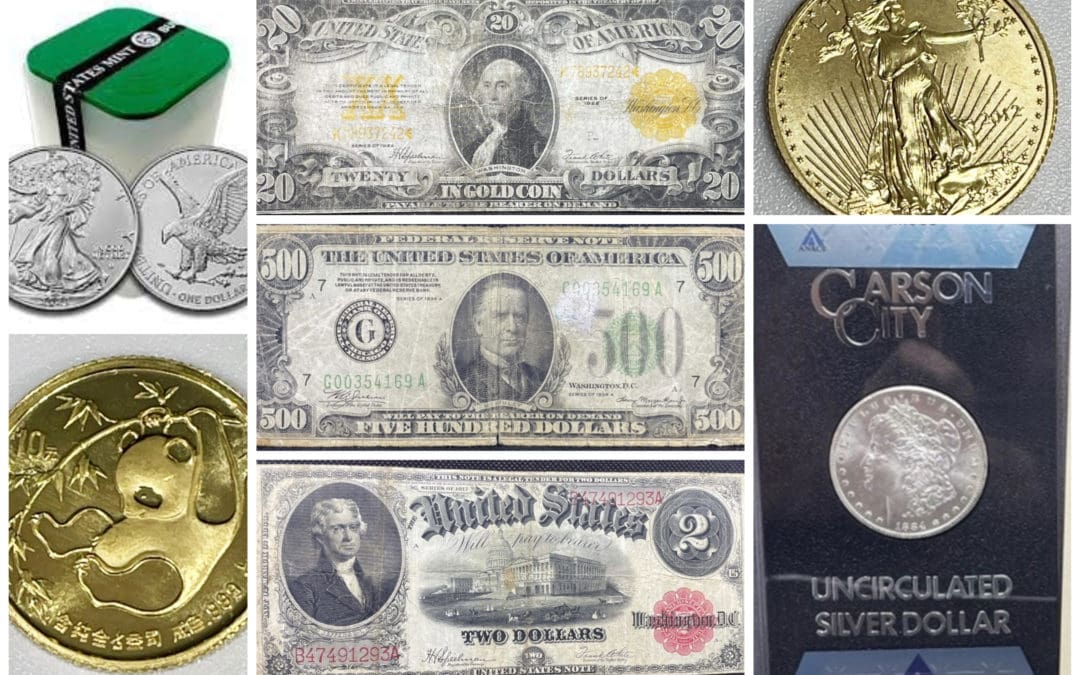 August 11 Consignment Coins and Currency – Online Only Auction
