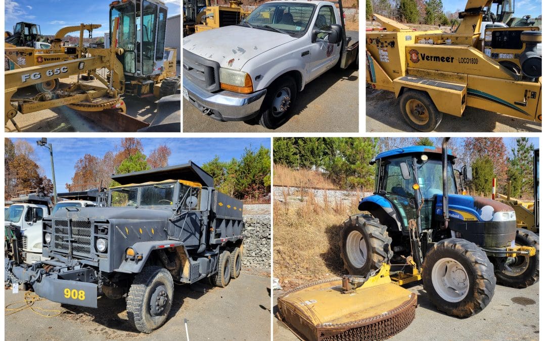 Loudon County Highway Dept. Surplus Equipment Online Auction