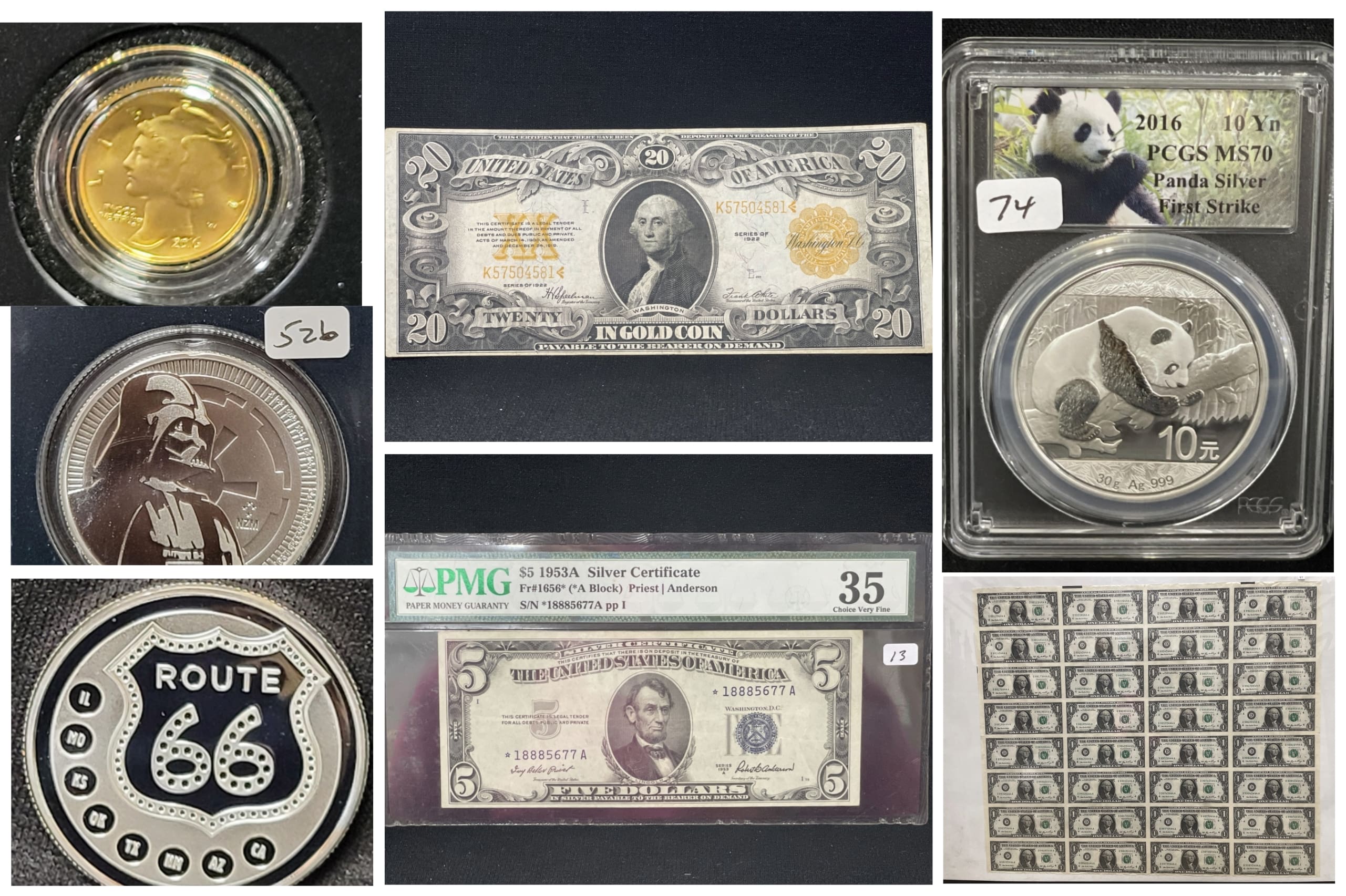 Knoxville Coin and Currency Collection – Online Only Auction