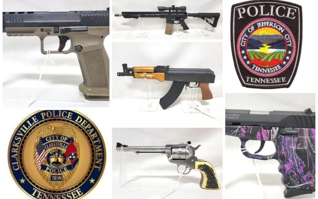 Law Enforcement Confiscated Firearms Auction – Online Only Bidding!!