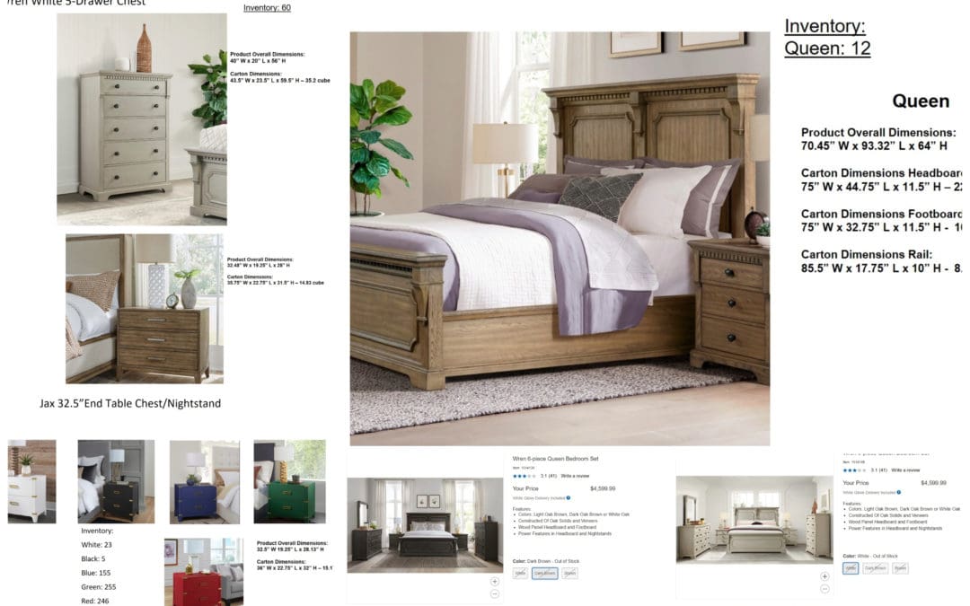 December Online Only New Bedroom Furniture Auction