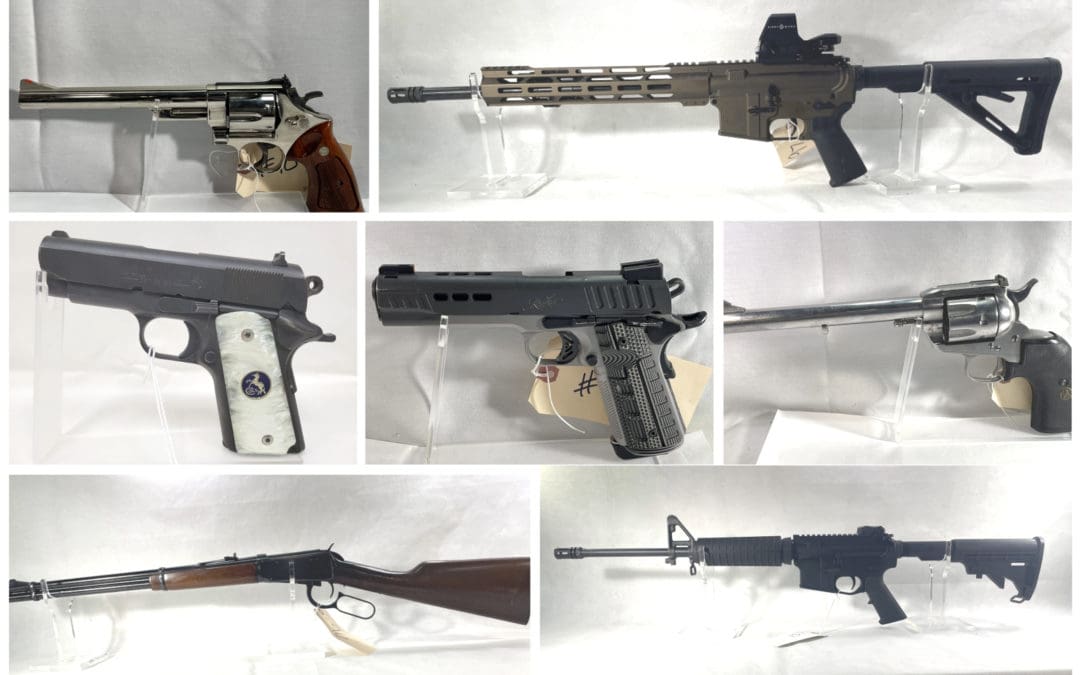Law Enforcement Seizure and Surrendered Firearms Auction – Online Only Bidding