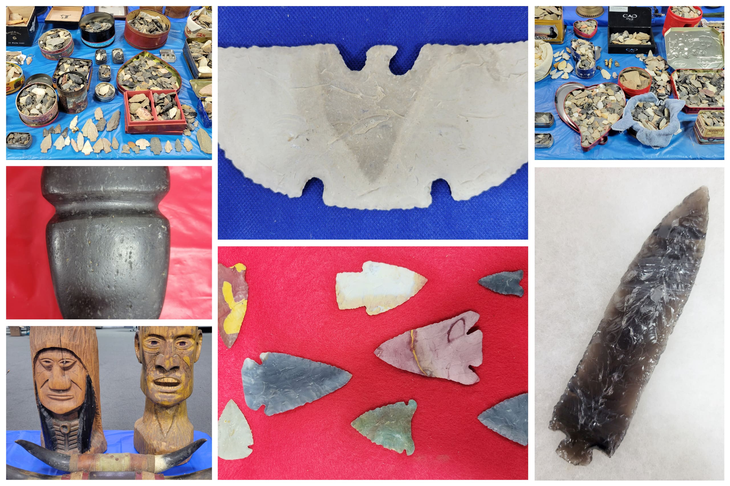 Upper East TN Estate Collection of Native American Artifacts – Online Only Auction