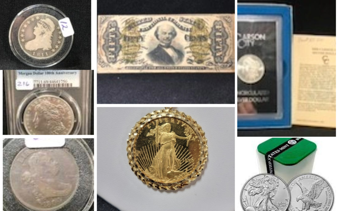 May Consignment Coins and Currency – Online Only Auction