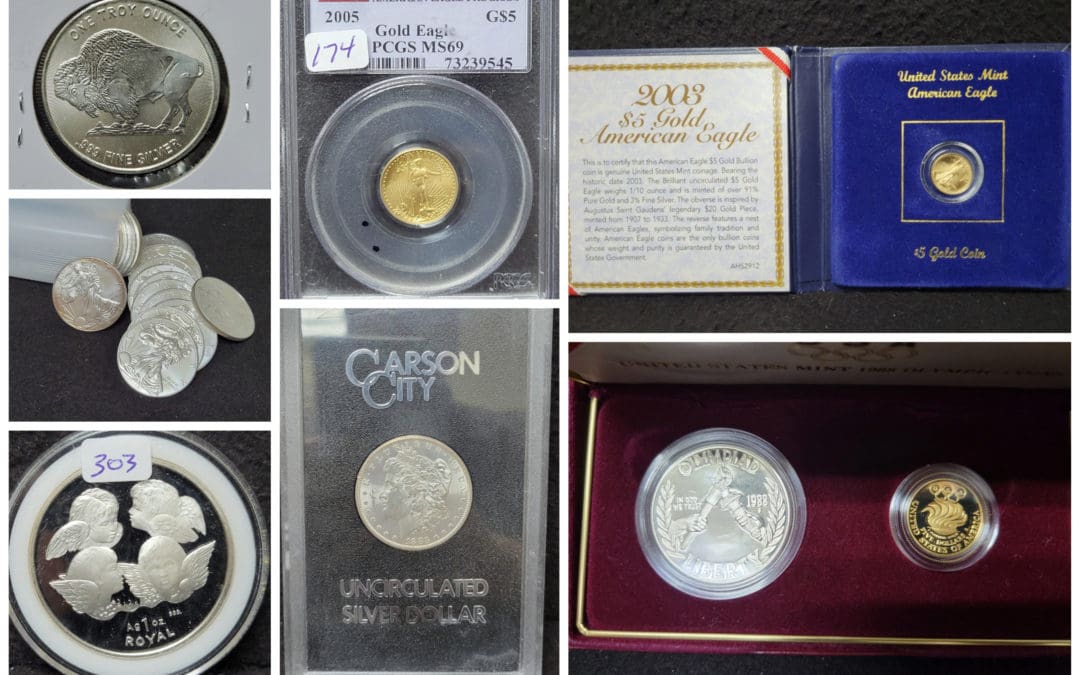January 5 Consignment Coins and Jewelry – Online Only Auction