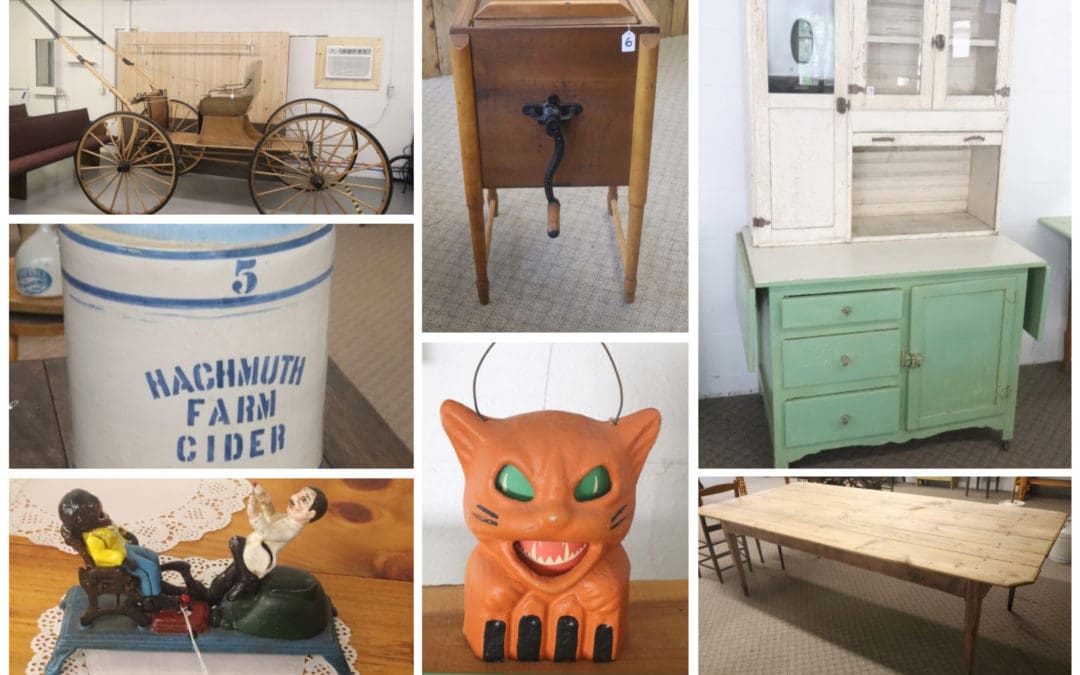 The Antique Collection of Mr. and Mrs. McGinnis of White Pine, TN – Online Only Auction