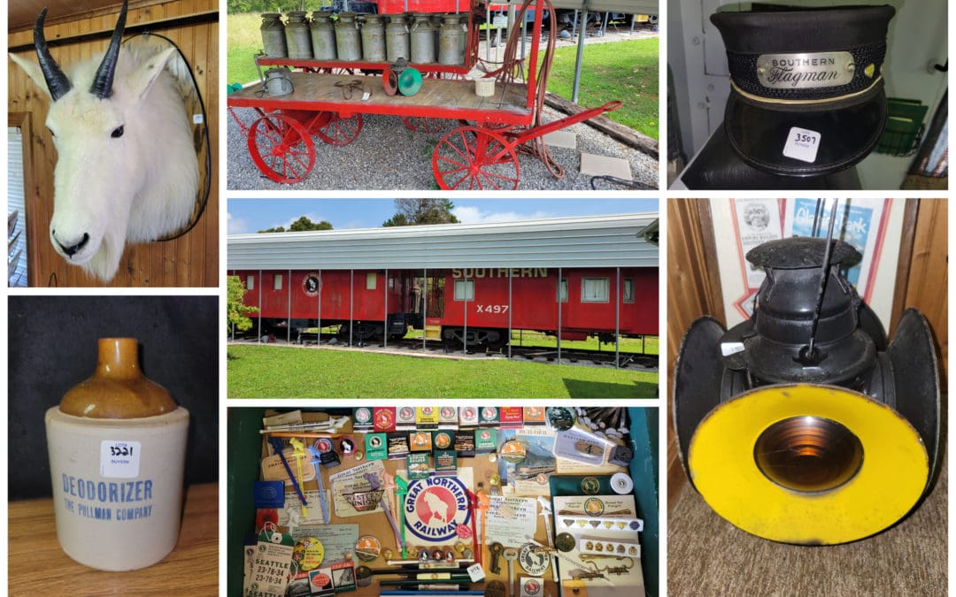 Robinson Estate – Kingston, TN – Railroad Memorabilia – Online Only Auction