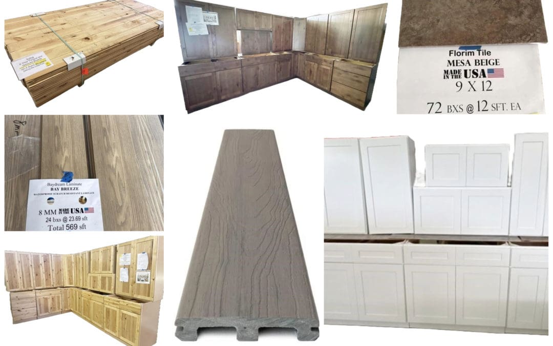 July Home Improvement Auction – Online Only – Cabinets & Flooring