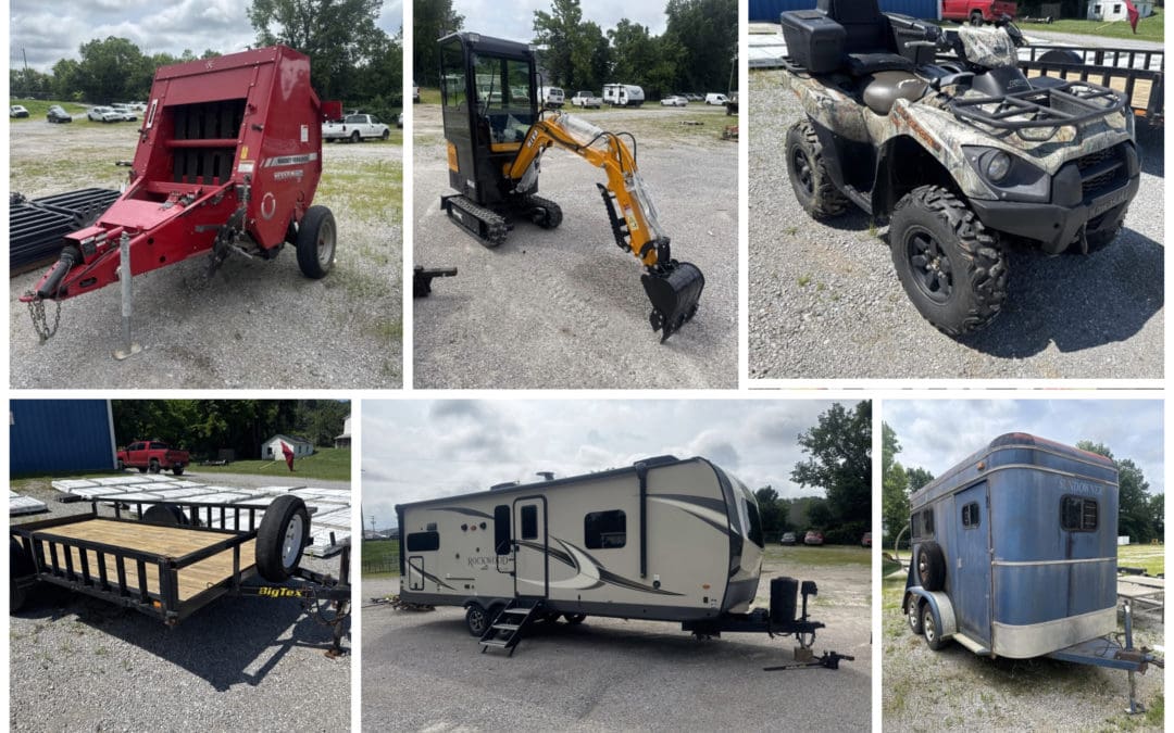 June Consignment Equipment and Recreation Auction – Online Only Bidding – 7pm EDT