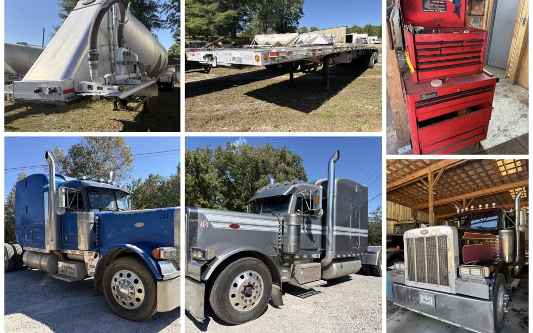 WILLIAM WINDLE TRUCKING ESTATE AUCTION –11.12.26- LOTS START CLOSING AT 7:00PM- ONLINE ONLY!!