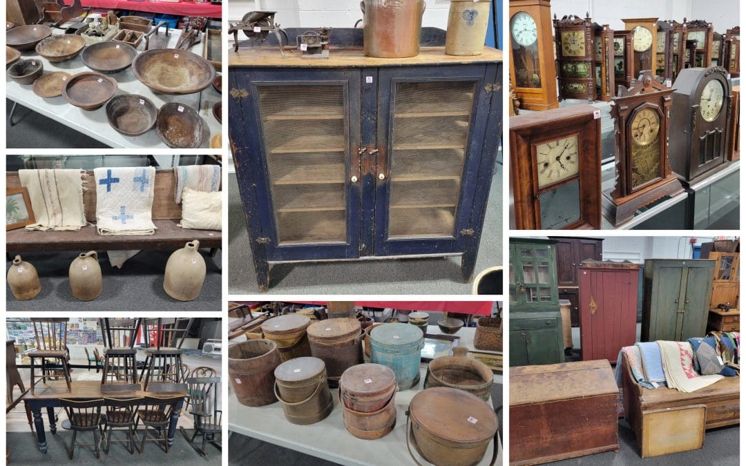 The David Taylor Primitives Collection, Clocks & More – Online Only Bidding!!