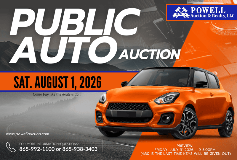 This image is by Powell Auction & Realty.