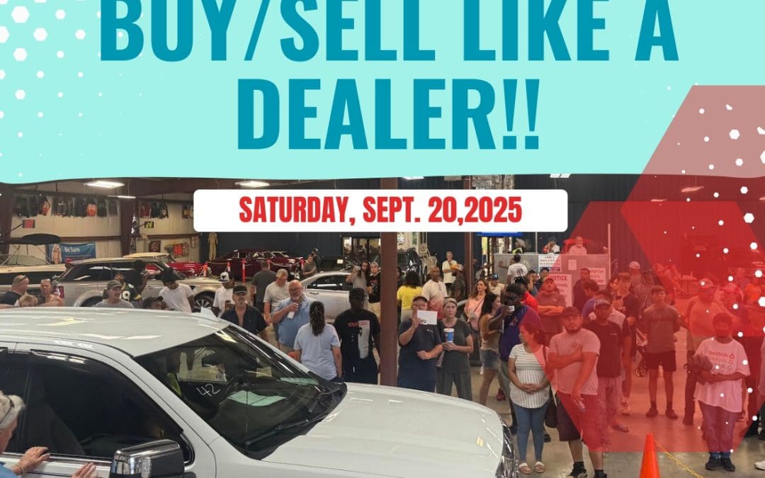 PUBLIC AUTO AUCTION – SEPTEMBER 20, 2025