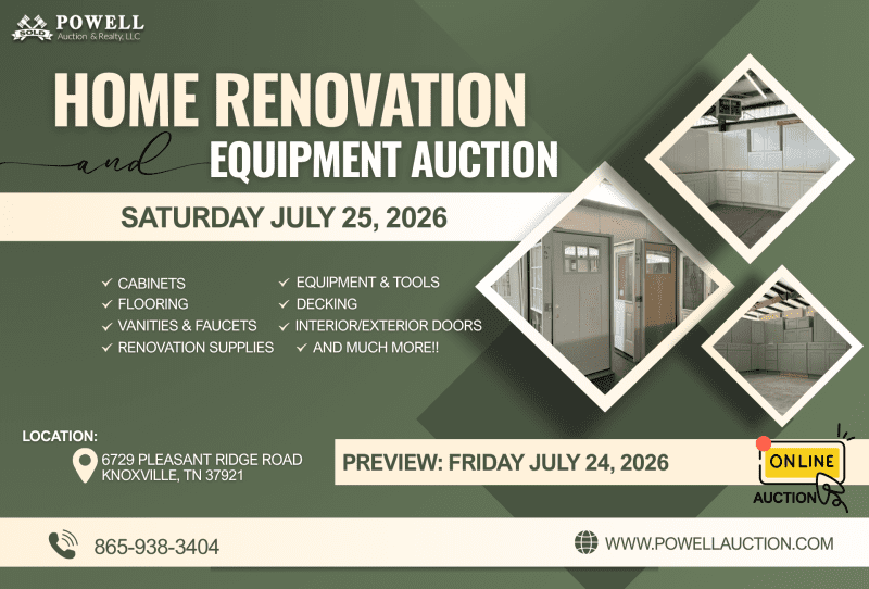 This image is by Powell Auction & Realty.