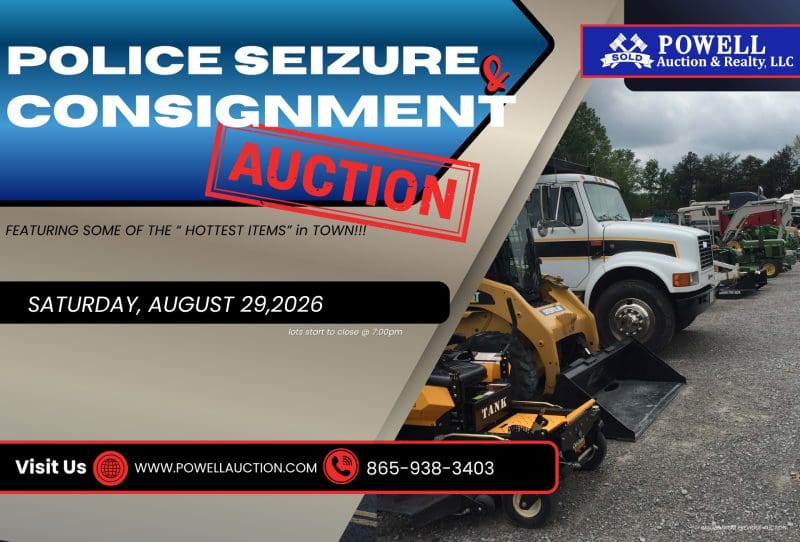 This image is by Powell Auction & Realty.