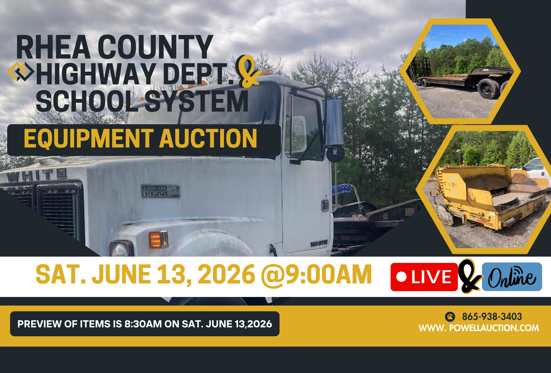 This image is by Powell Auction & Realty.
