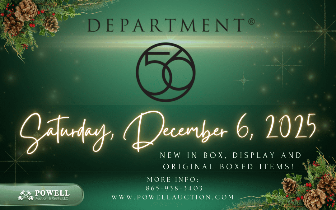 Department 56/ DEPT 56 – NEW IN BOX, DISPLAY, AND ORIGINAL BOXED ITEMS! – ONLINE ONLY AUCTION