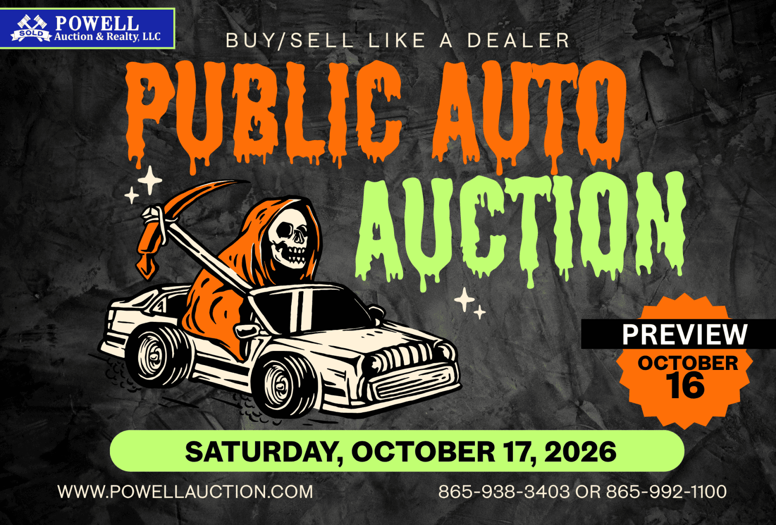 This image is by Powell Auction & Realty.